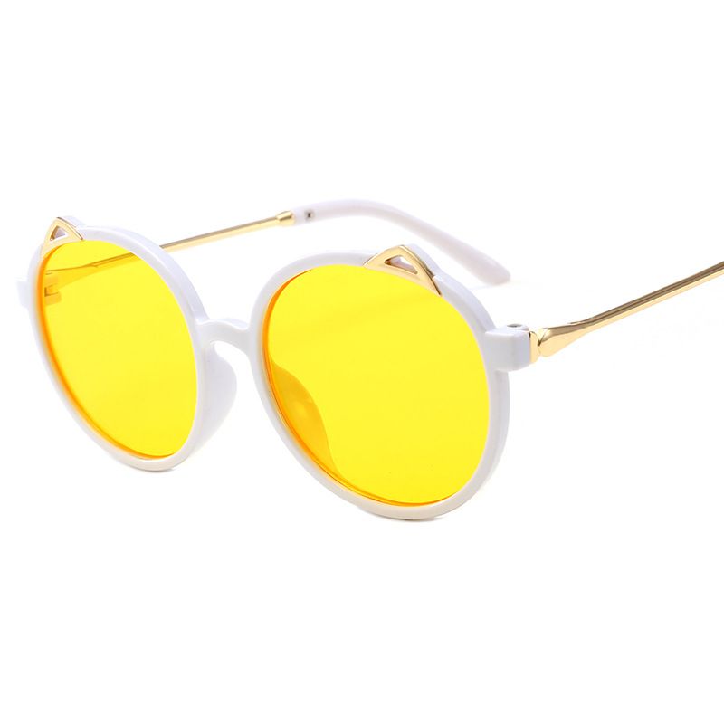 Kids Cute Cat Ear Design Sunglasses