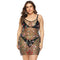 Hot Sale Women See-through Lace Embroidery Slip Dress Cover Up