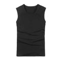 Men Plain Slim Fit Sports Tanks