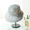 Creative Solid Color Organza Fabric Women Sun-protective Adjustable Sun Hat