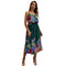 Women Original Design Sleeveless Floral Print Slip Dress