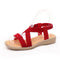 Casual Lady Summer Simple Elastic Low Heel Gladiator shoes