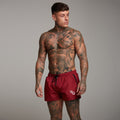Men Polyester Plain Quick Drying Sports Shorts