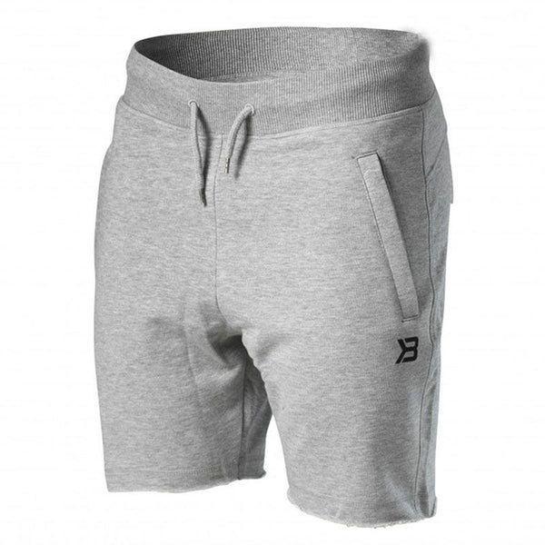 Men Cotton Solid Color Sports Shorts