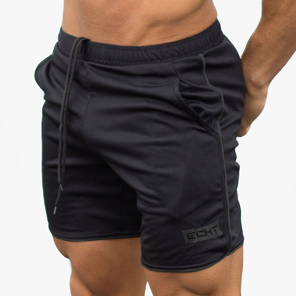 Men Polyester Color Blocking Workout Shorts