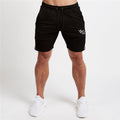 Men Cotton Plain Casual Sports Shorts