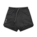 Men Solid Color Quick Drying Workout Shorts