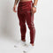 Men Cotton Stripes Print Workout Pants