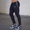 Men Cotton Plain Running Sport Slim Fit Pants