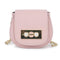 Creative Mini Size Metal Chain Women PU Bag Coin Wallet