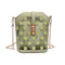 Classic Polka Dot Pattern Women Clear PVC Design Metal Chain Mini Bag