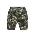 Boys Cotton Camouflage Print Shorts