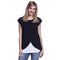 Maternity Patchwork Plain Casual Nursing Tops