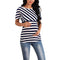 Hot Sale Maternity Line Print Short Sleeves Tees