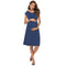 Maternity Solid Color Soft Breastfeeding Dress