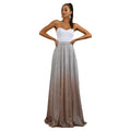 Hot Sale Strapless Sleeveless Sequin Maxi Dress