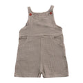 Baby Cotton Pure Color Button Romper