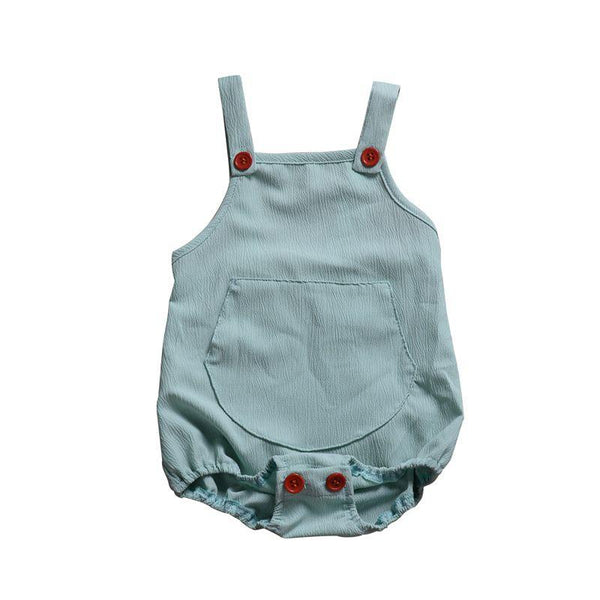 Baby Candy Color Sleeveless Bodysuit