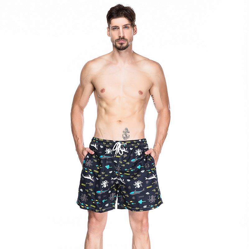 Men Quick Drying Beach Shorts