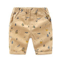 Boys Print Casual Shorts