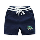 Boys Cotton Sports Comfortable Dinosaur Printed Casual Shorts