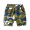 Boys Cotton Camouflage Printed Casual Shorts