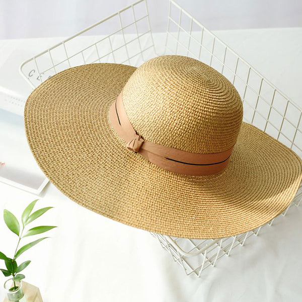Casual Summer Handmade Simple Wide Brim Sun Hat
