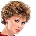 Hot Sale Women Short Length Disheveled Curly Hair Wig