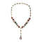 Hot Sale Long Length Vintage Style Multicolor Gemstone Statement Necklace