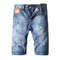 Men Cotton Ripped Denim Shorts