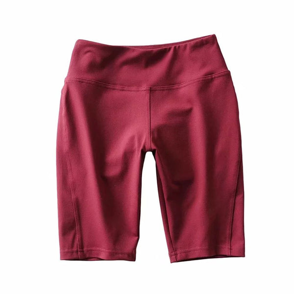 Hot Sale Women High-waisted Figure Flattering Cycling Shorts