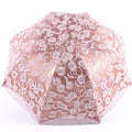 3 Folding Flower Pattern Lace UV Protection Umbrella