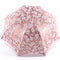 3 Folding Flower Pattern Lace UV Protection Umbrella