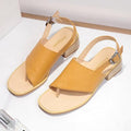 Buckle Thick Heel Women Sandals Shoes