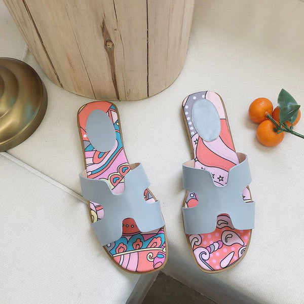 Fashion Bohemia Style Flat Slippers Shoes