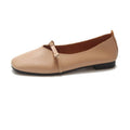 Fresh Style Lace-up Bowknot Design Flat Shoes
