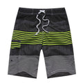 Men Fashion Striped Drawstring Shorts