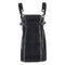 Gothic Women Zipper Side-slit Design Bodycon Dress