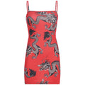 New Design Women Dragon Print Bodycon Slip Dress