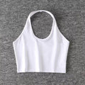 Women Simple Fashion Pattern Crop Top