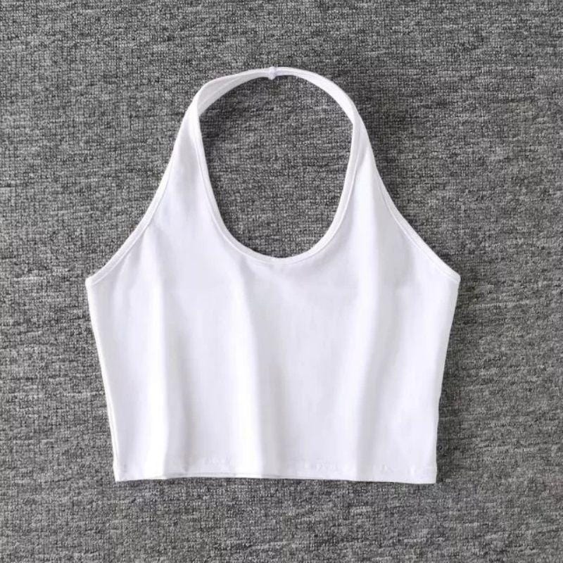 Women Simple Fashion Pattern Crop Top