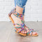 Bohemia Style Open-toe Cover Heel Sandals Shoes