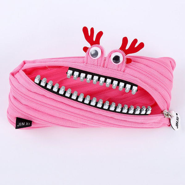 Creative Cartoon Antlers Design Detachable Zipper Wallet