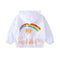Boys Rainbow Print Hooded UV Protection Clothing