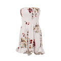 Casual Summer Floral Print Stretchy Tube Pattern Rompers