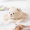 Bright Color Cartoon Bear Shaped Kids Summer Sun Hat