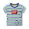 Boys Cotton Bus Routes Print Short Sleeves T-shirt