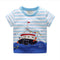 Boys Unique Embroidered Soft Short Sleeves Tee