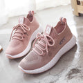 Women Mesh Lace-up Design Breathable Sneakers Shoes