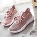 Women Mesh Lace-up Design Breathable Sneakers Shoes